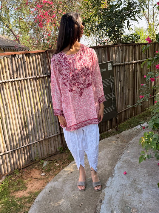 Chikankari Tunic