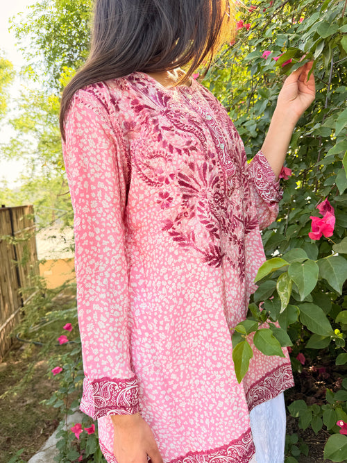 Chikankari Tunic