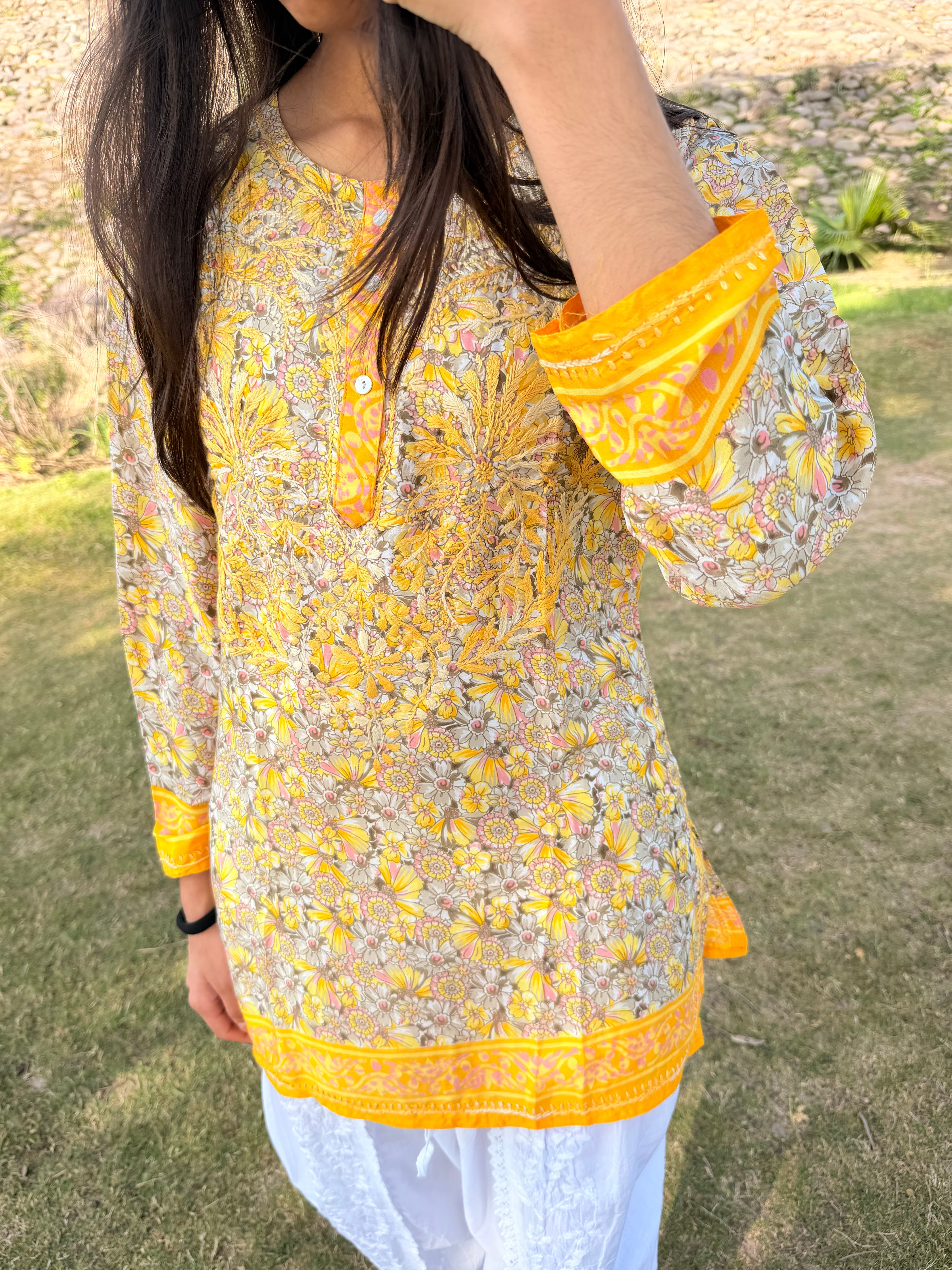 Chikankari Tunic
