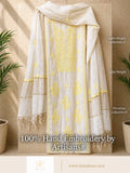 Chikankari Unstitched 2 pc set